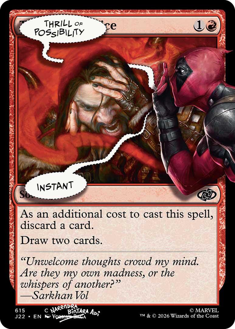 Thrill of Possibility (615) [Secret Lair Drop Series] | Tabernacle Games
