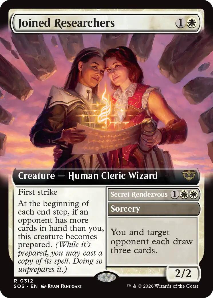 Joined Researchers (Extended Art) [Secrets of Strixhaven] | Tabernacle Games