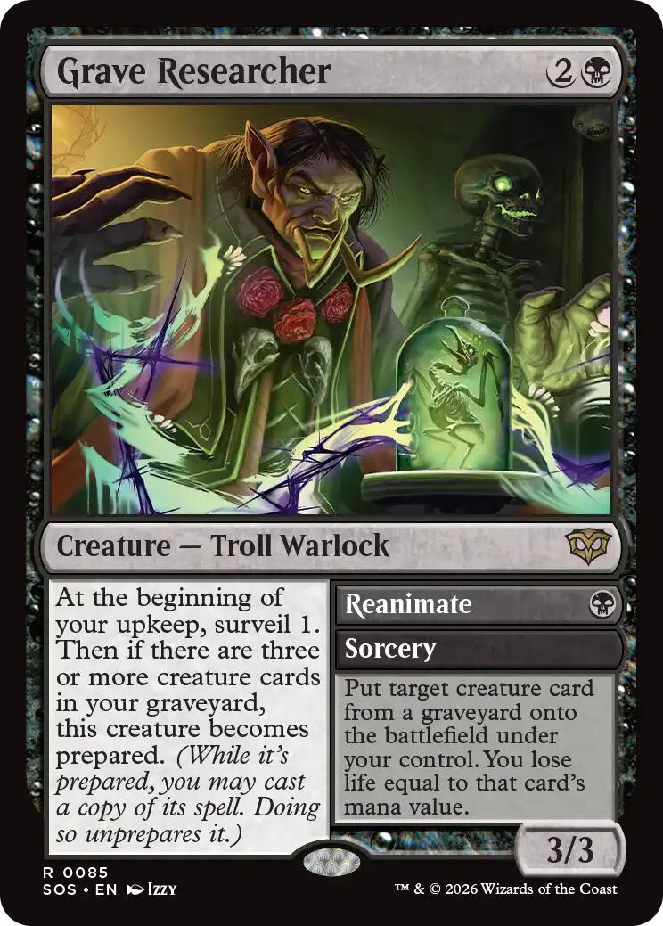 Grave Researcher [Secrets of Strixhaven] | Tabernacle Games