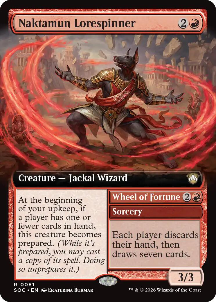 Naktamun Lorespinner (Extended Art) [Secrets of Strixhaven Commander] | Tabernacle Games