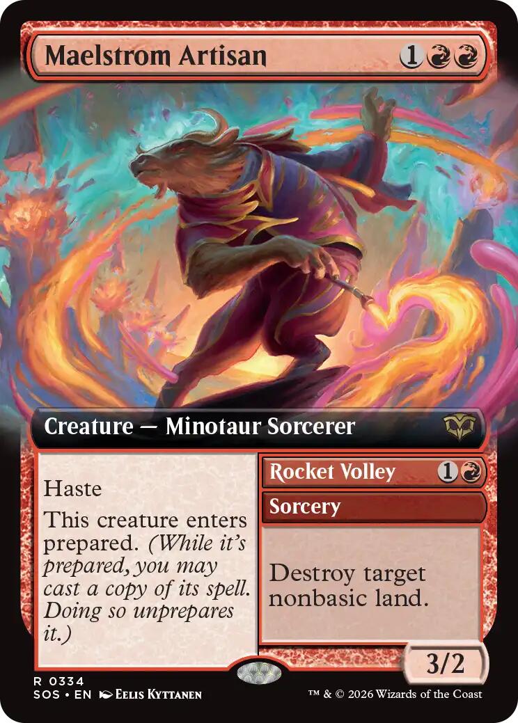Maelstrom Artisan (Extended Art) [Secrets of Strixhaven] | Tabernacle Games