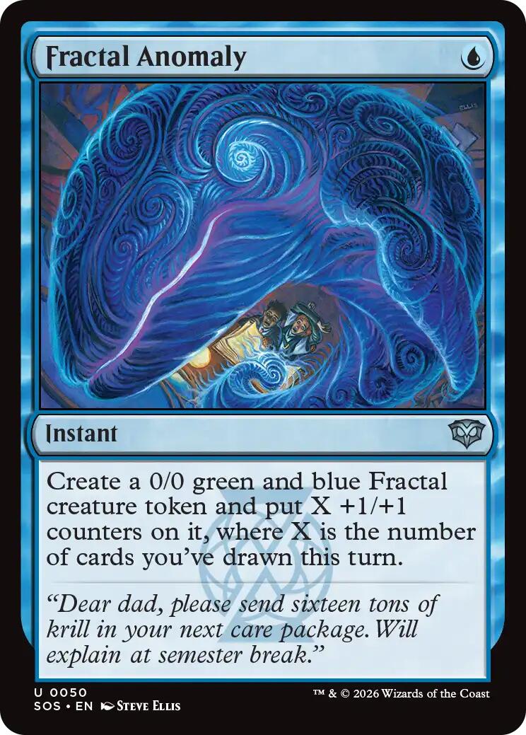 Fractal Anomaly [Secrets of Strixhaven] | Tabernacle Games