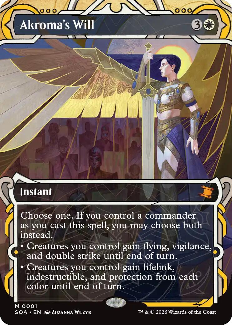 Akroma's Will [Secrets of Strixhaven: Mystical Archive] | Tabernacle Games