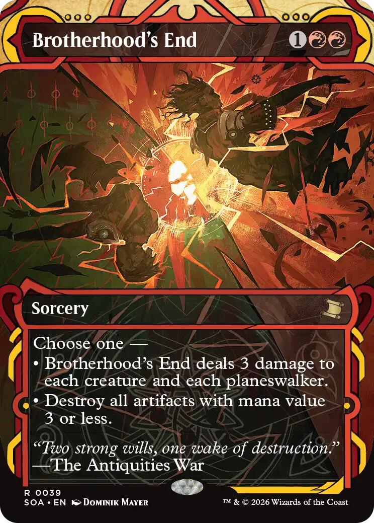 Brotherhood's End [Secrets of Strixhaven: Mystical Archive] | Tabernacle Games