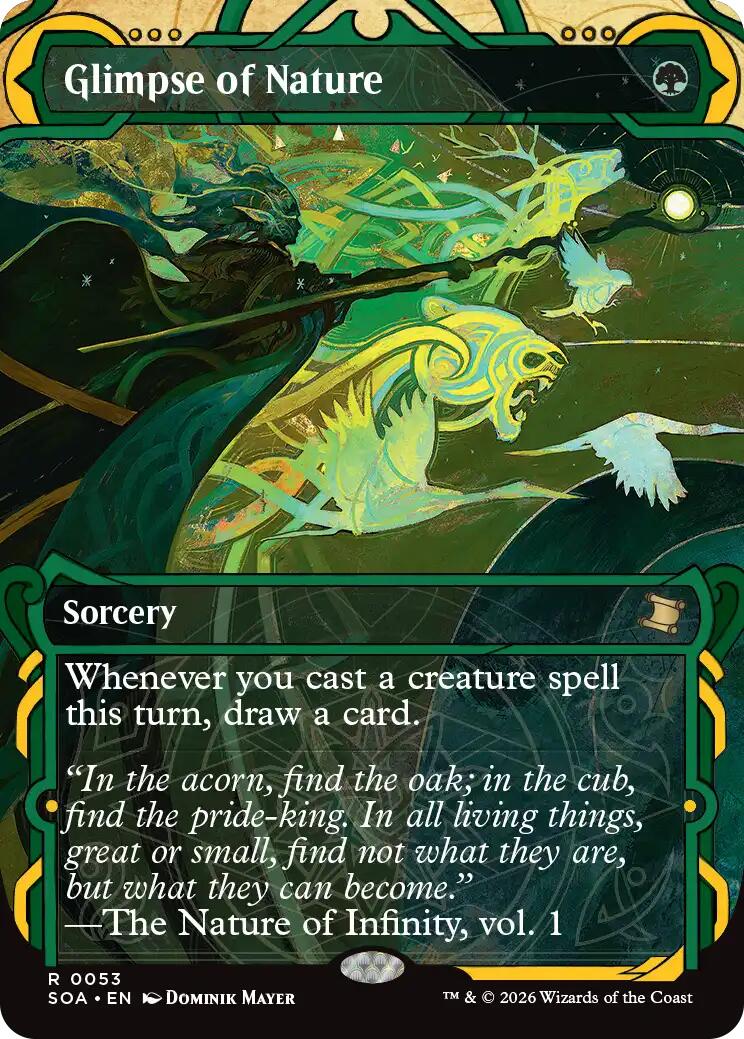 Glimpse of Nature [Secrets of Strixhaven: Mystical Archive] | Tabernacle Games
