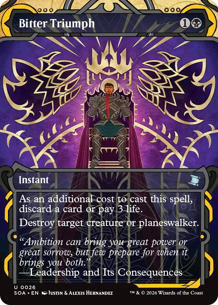 Bitter Triumph [Secrets of Strixhaven: Mystical Archive] | Tabernacle Games