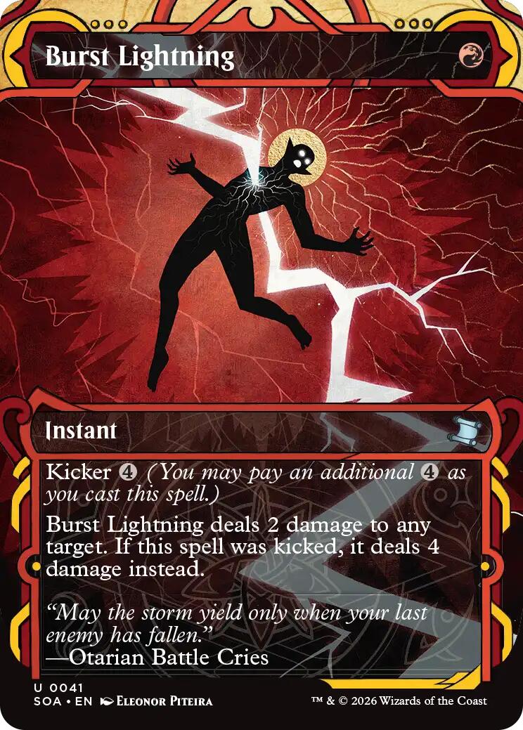 Burst Lightning [Secrets of Strixhaven: Mystical Archive] | Tabernacle Games