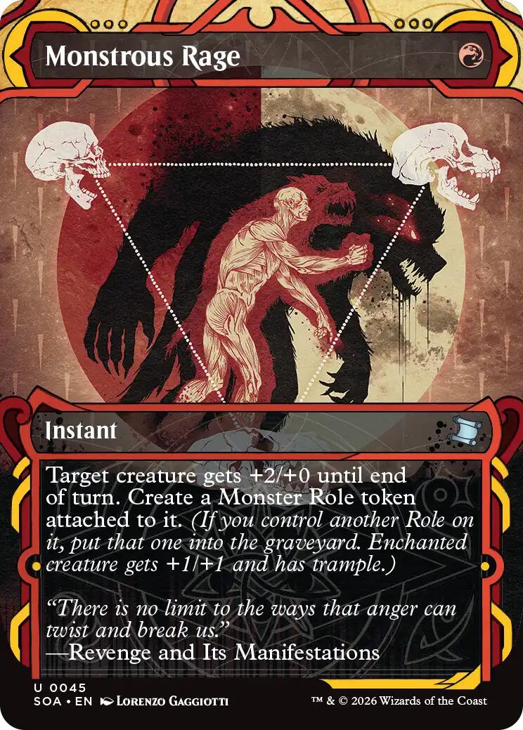 Monstrous Rage [Secrets of Strixhaven: Mystical Archive] | Tabernacle Games