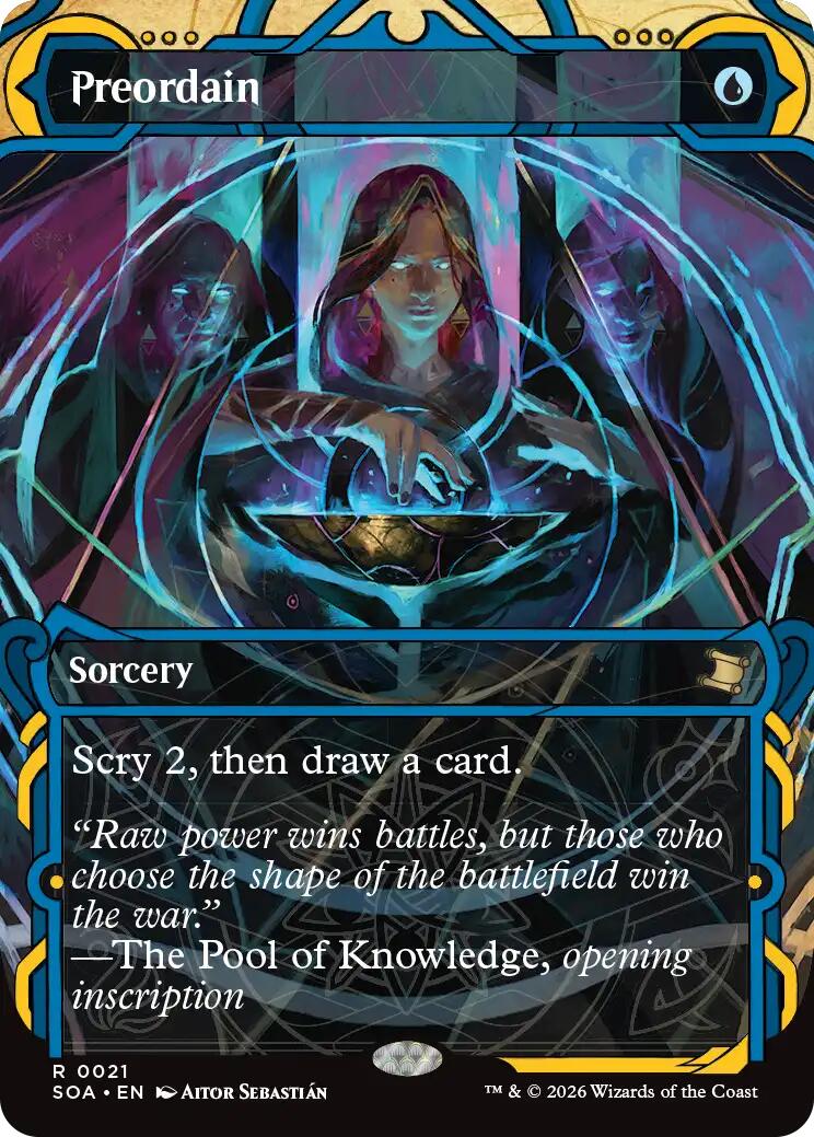Preordain [Secrets of Strixhaven: Mystical Archive] | Tabernacle Games