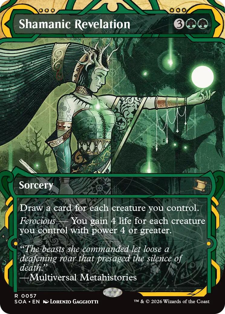 Shamanic Revelation [Secrets of Strixhaven: Mystical Archive] | Tabernacle Games