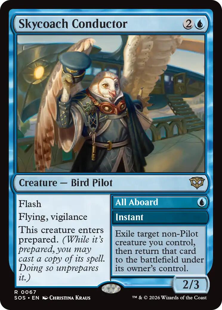 Skycoach Conductor [Secrets of Strixhaven] | Tabernacle Games