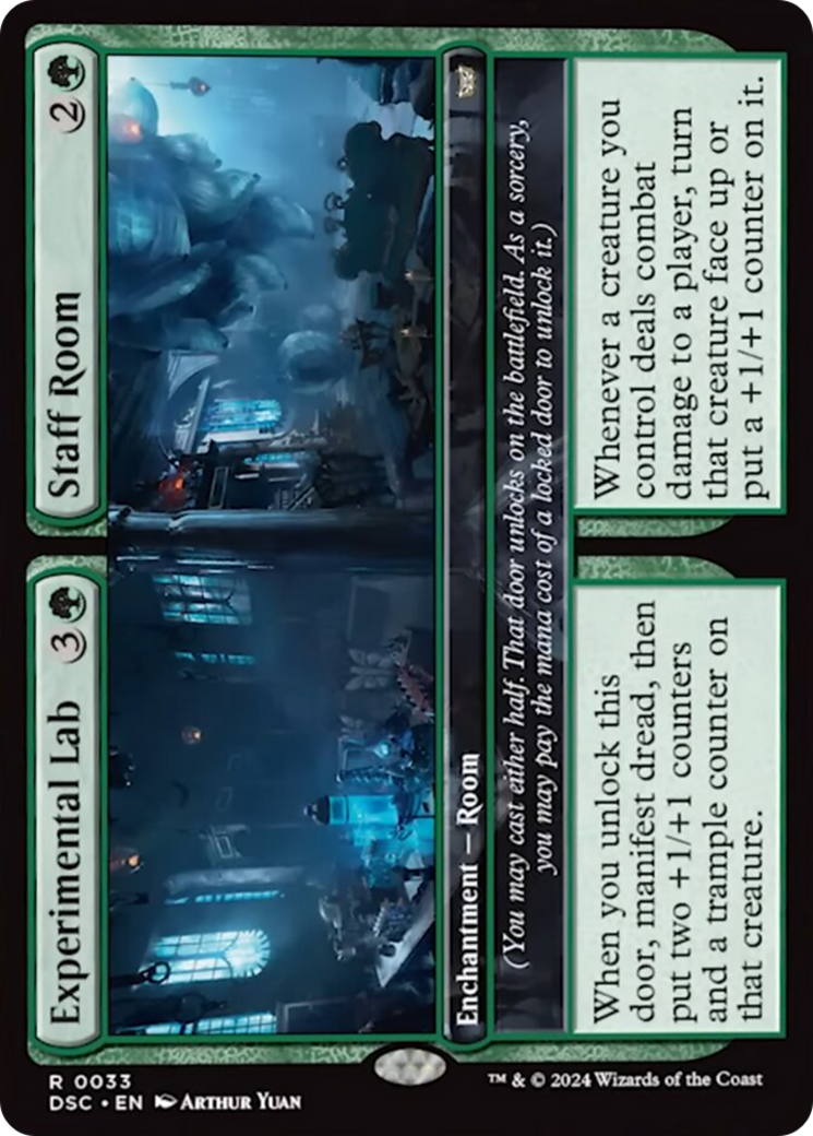 Experimental Lab // Staff Room [Duskmourn: House of Horror Commander] | Tabernacle Games