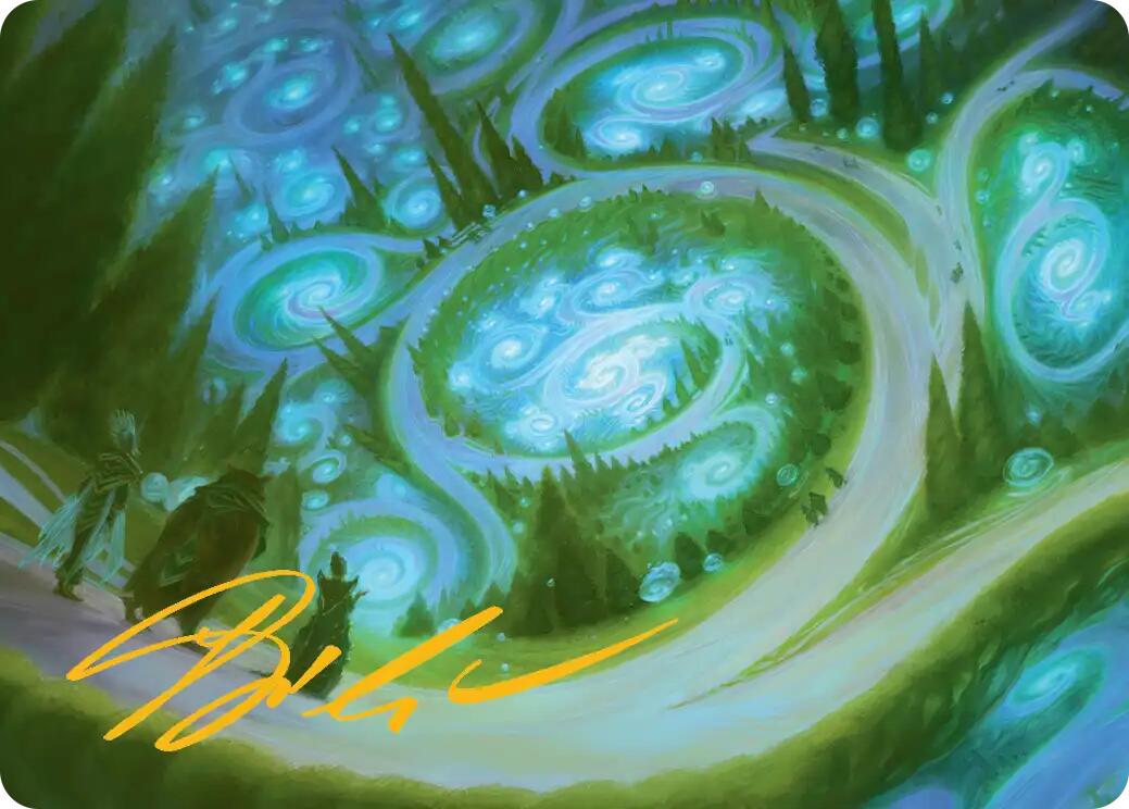 Mathemagics Art Card (Gold-Stamped Signature) [Secrets of Strixhaven Art Series] | Tabernacle Games