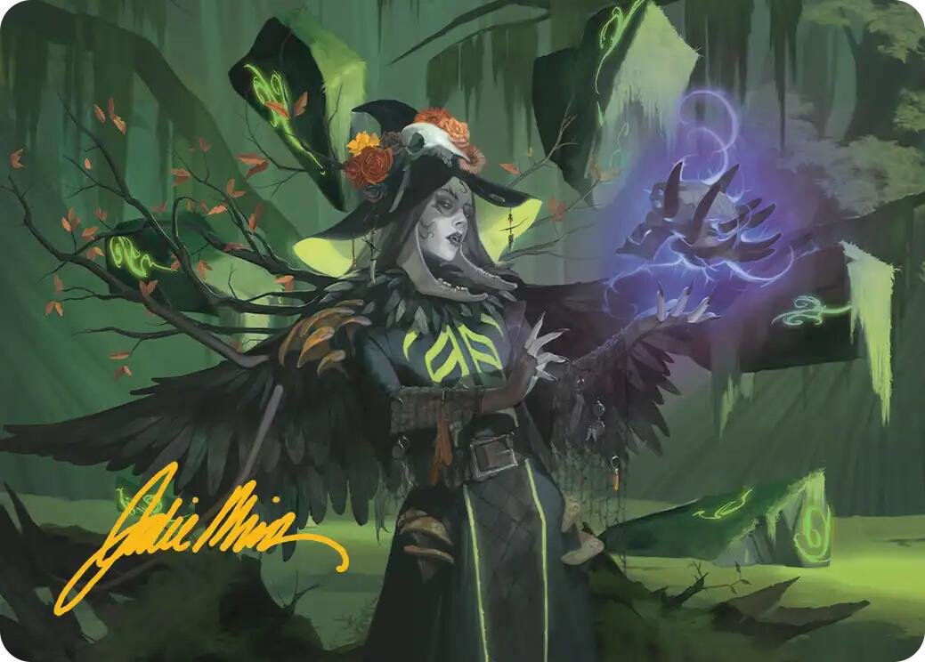 Emeritus of Woe Art Card (Gold-Stamped Signature) [Secrets of Strixhaven Art Series] | Tabernacle Games
