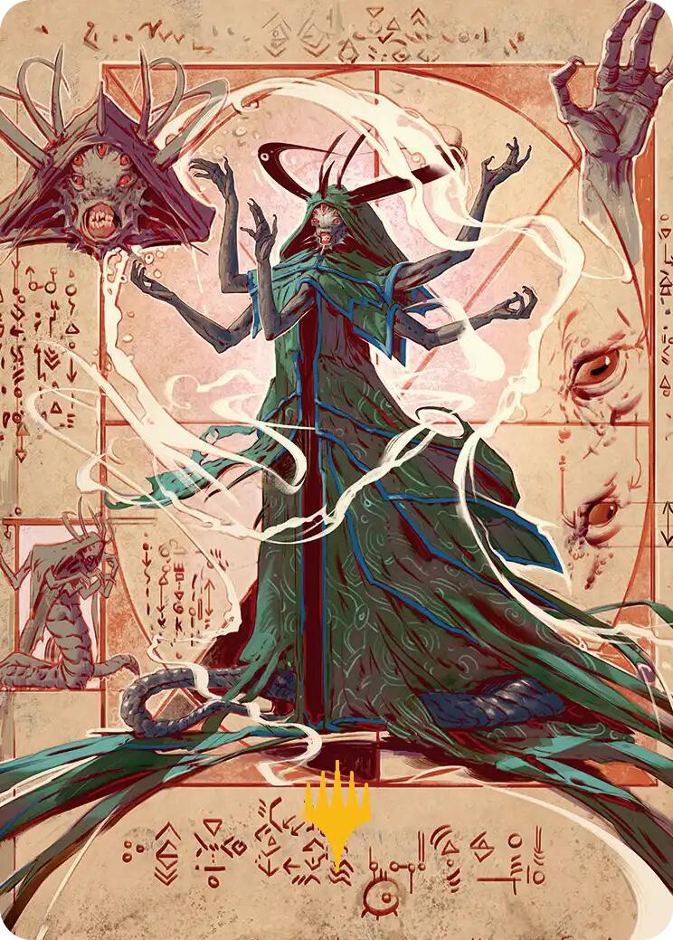 Tragedy Feaster Art Card (Gold-Stamped Planeswalker Symbol) [Secrets of Strixhaven Art Series] | Tabernacle Games