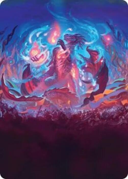 Prismari, the Inspiration Art Card [Secrets of Strixhaven Art Series] | Tabernacle Games