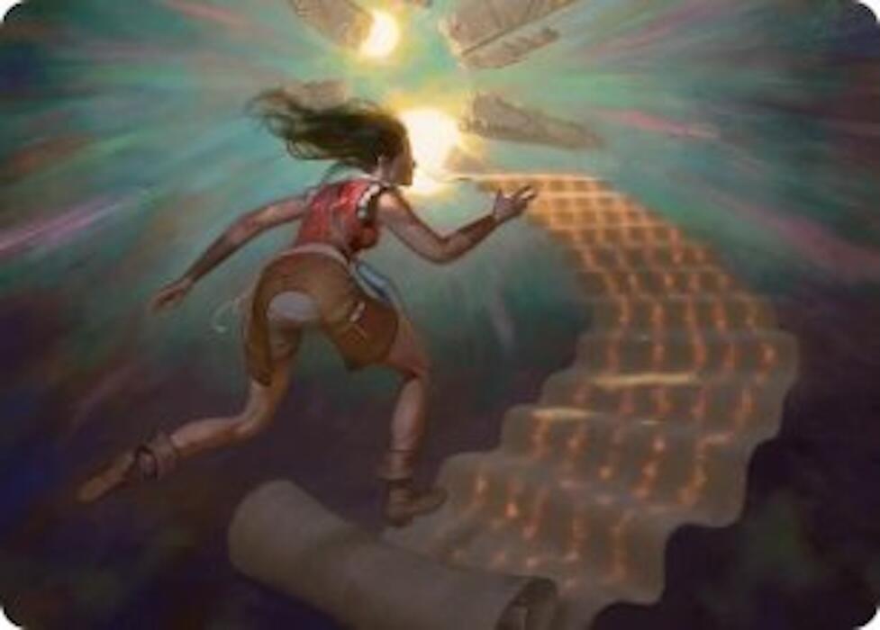 Pursue the Past Art Card [Secrets of Strixhaven Art Series] | Tabernacle Games