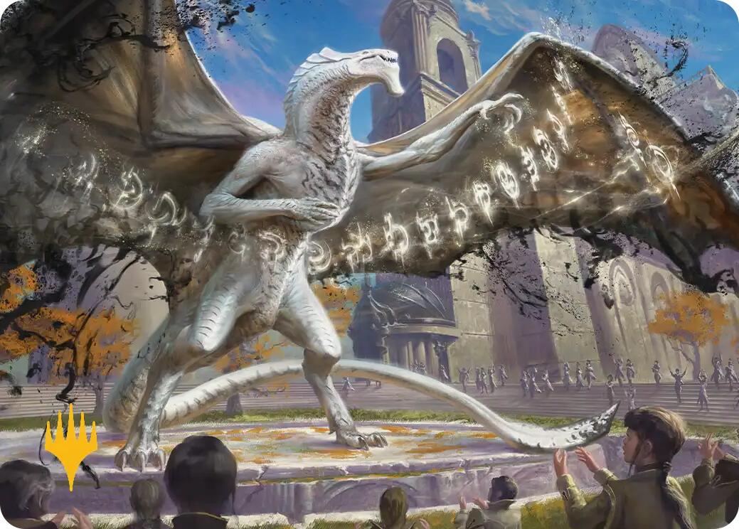 Silverquill, the Disputant Art Card (Gold-Stamped Planeswalker Symbol) [Secrets of Strixhaven Art Series] | Tabernacle Games