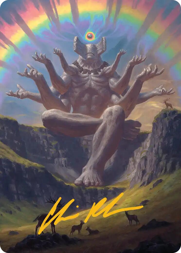 Transcendent Archaic Art Card (Gold-Stamped Signature) [Secrets of Strixhaven Art Series] | Tabernacle Games