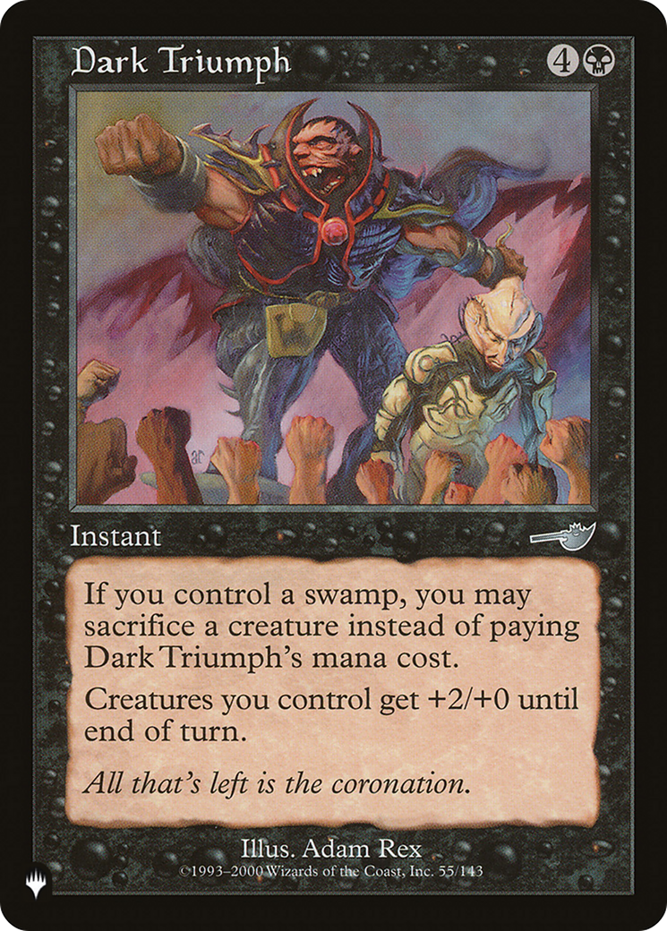 Dark Triumph [The List] | Tabernacle Games