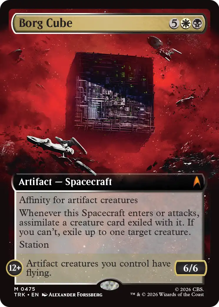 Borg Cube (Extended Art) [Star Trek] | Maze of Fitzroy