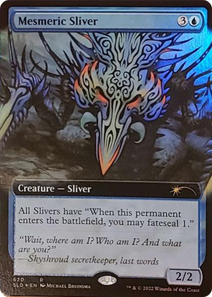 Mesmeric Sliver (Extended Art) [Secret Lair Drop Series] | Tabernacle Games