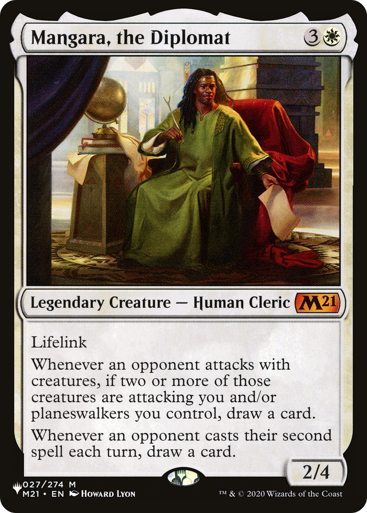 Mangara, the Diplomat [The List] | Tabernacle Games