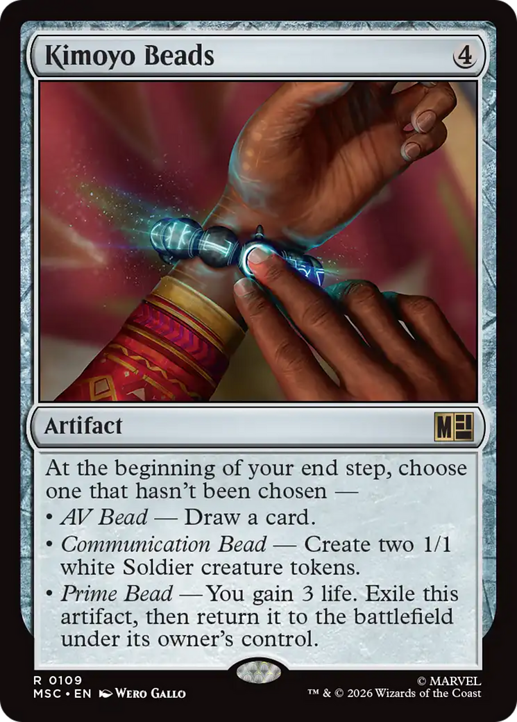 Kimoyo Beads (Surge Foil) [Marvel Super Heroes Commander] | Tabernacle Games
