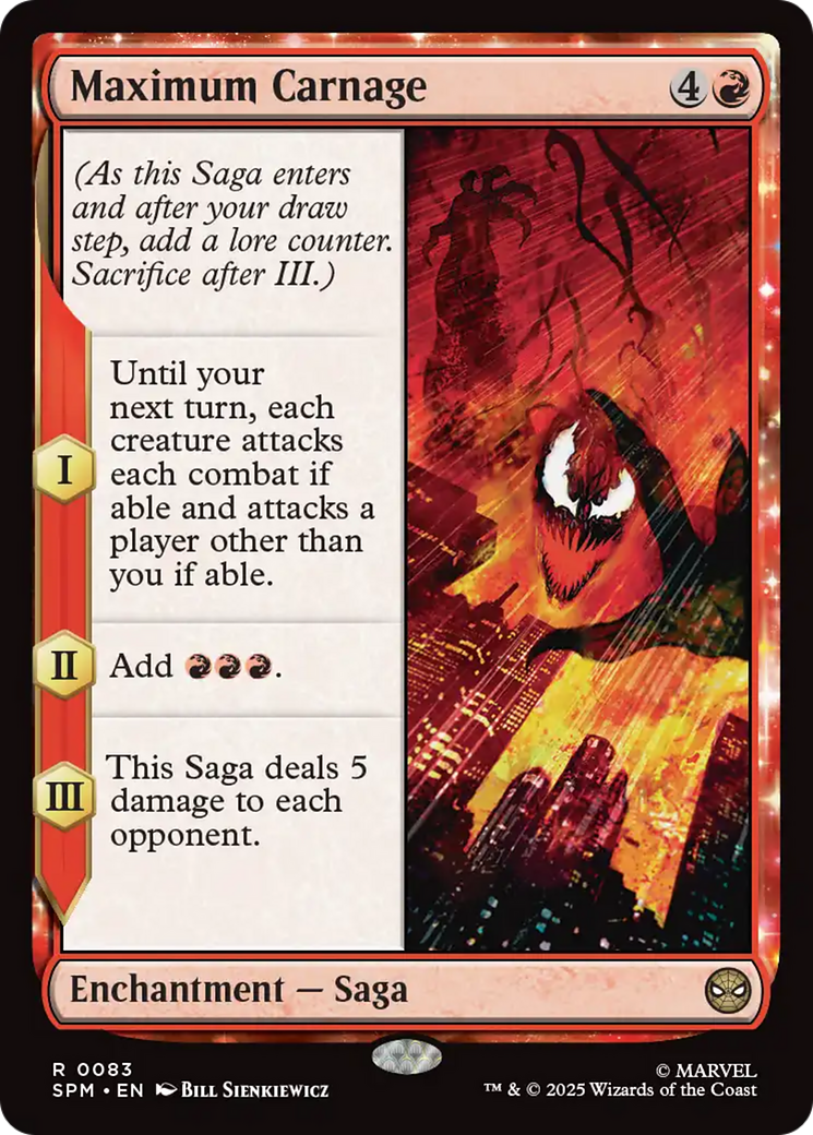 Maximum Carnage [Marvel's Spider-Man] | Tabernacle Games