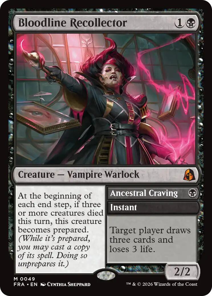 Bloodline Recollector [Reality Fracture] | Tabernacle Games