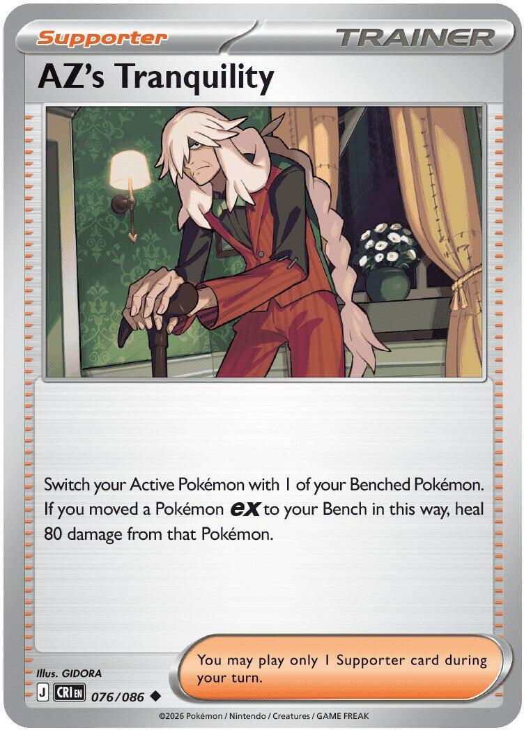 AZ's Tranquility (076/086) [Mega Evolution: Chaos Rising] | Tabernacle Games
