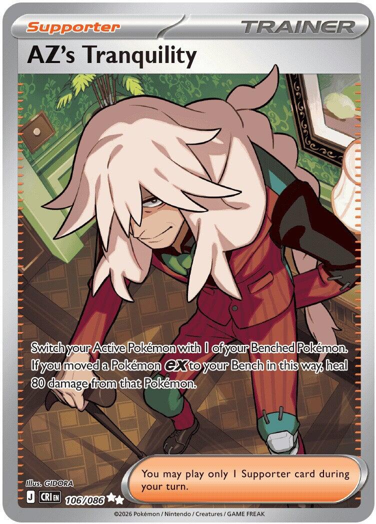 AZ's Tranquility (106/086) [Mega Evolution: Chaos Rising] | Tabernacle Games