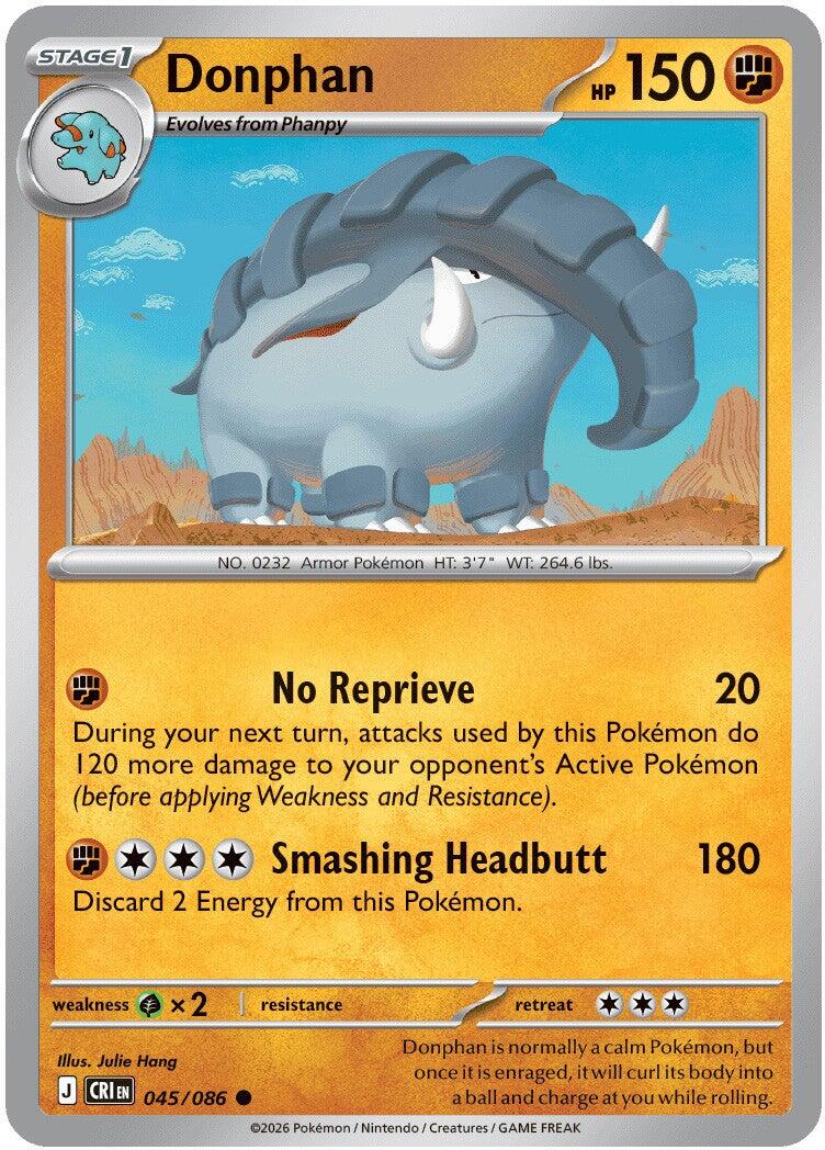 Donphan (045/086) [Mega Evolution: Chaos Rising] | Tabernacle Games