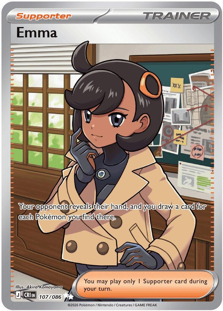 Emma (107/086) [Mega Evolution: Chaos Rising] | Tabernacle Games