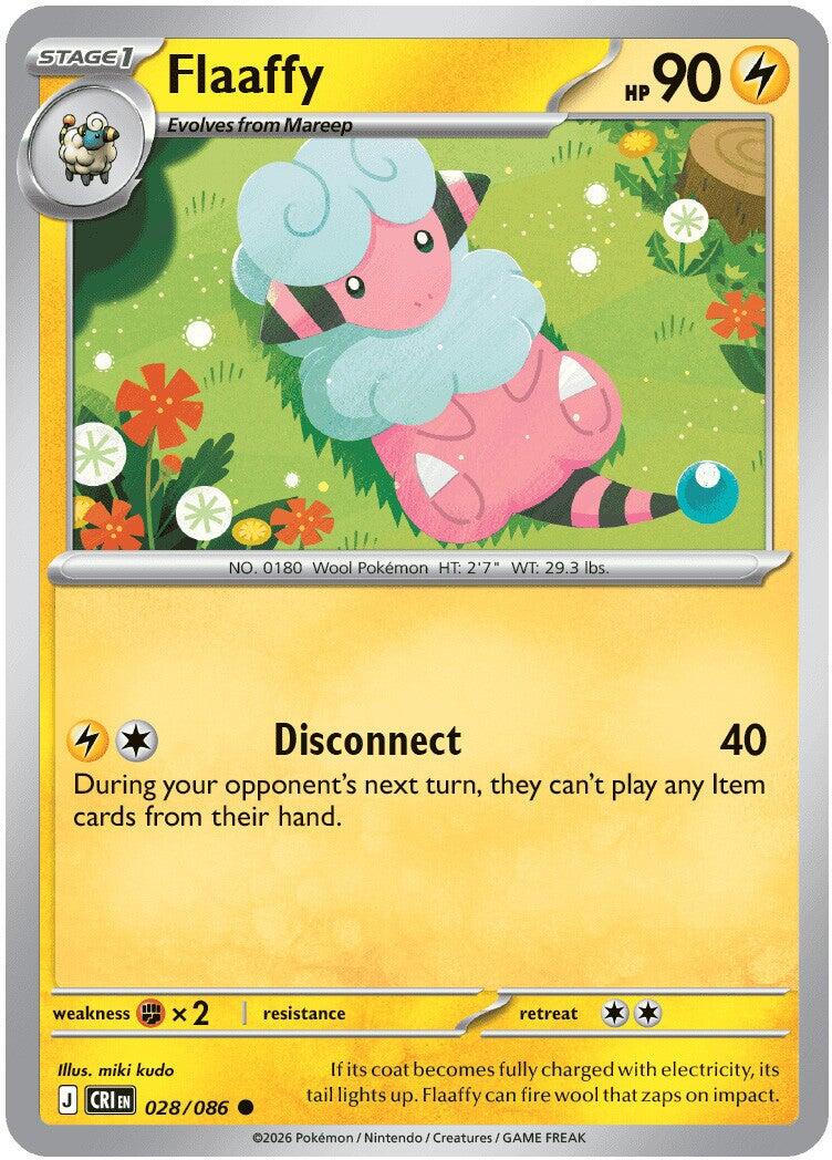 Flaaffy (028/086) [Mega Evolution: Chaos Rising] | Tabernacle Games