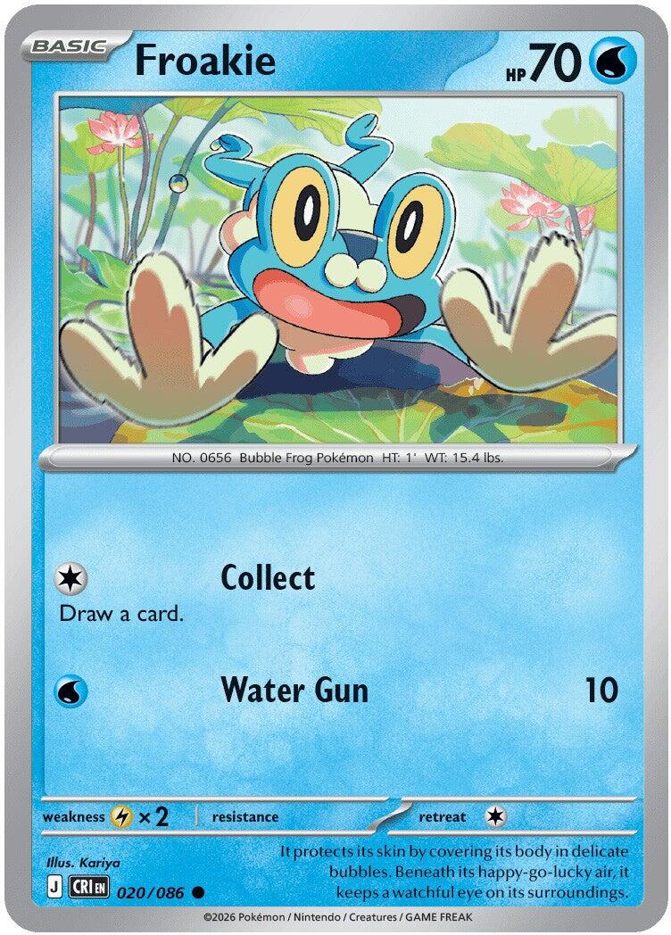 Froakie (020/086) [Mega Evolution: Chaos Rising] | Tabernacle Games