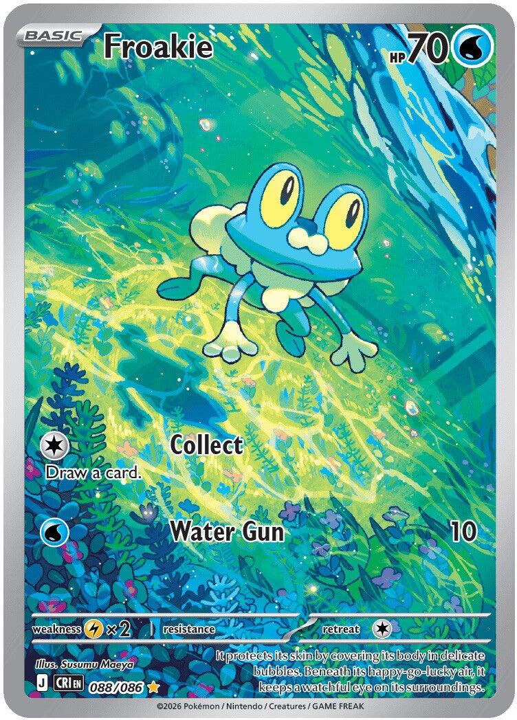 Froakie (088/086) [Mega Evolution: Chaos Rising] | Tabernacle Games