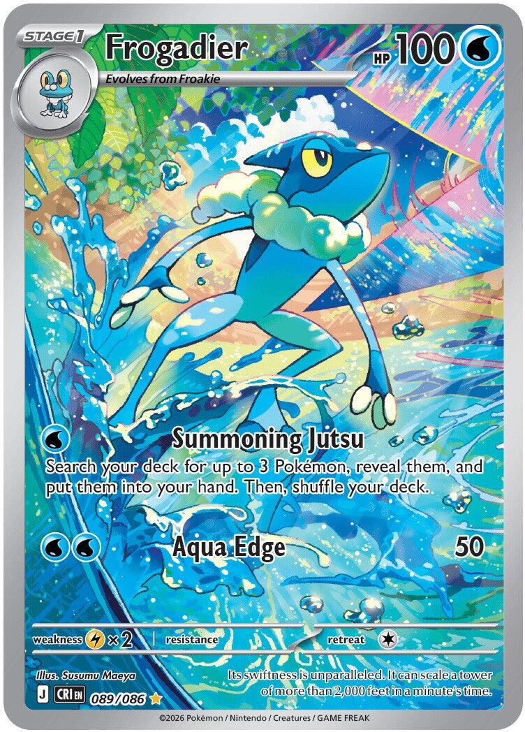 Frogadier (089/086) [Mega Evolution: Chaos Rising] | Tabernacle Games