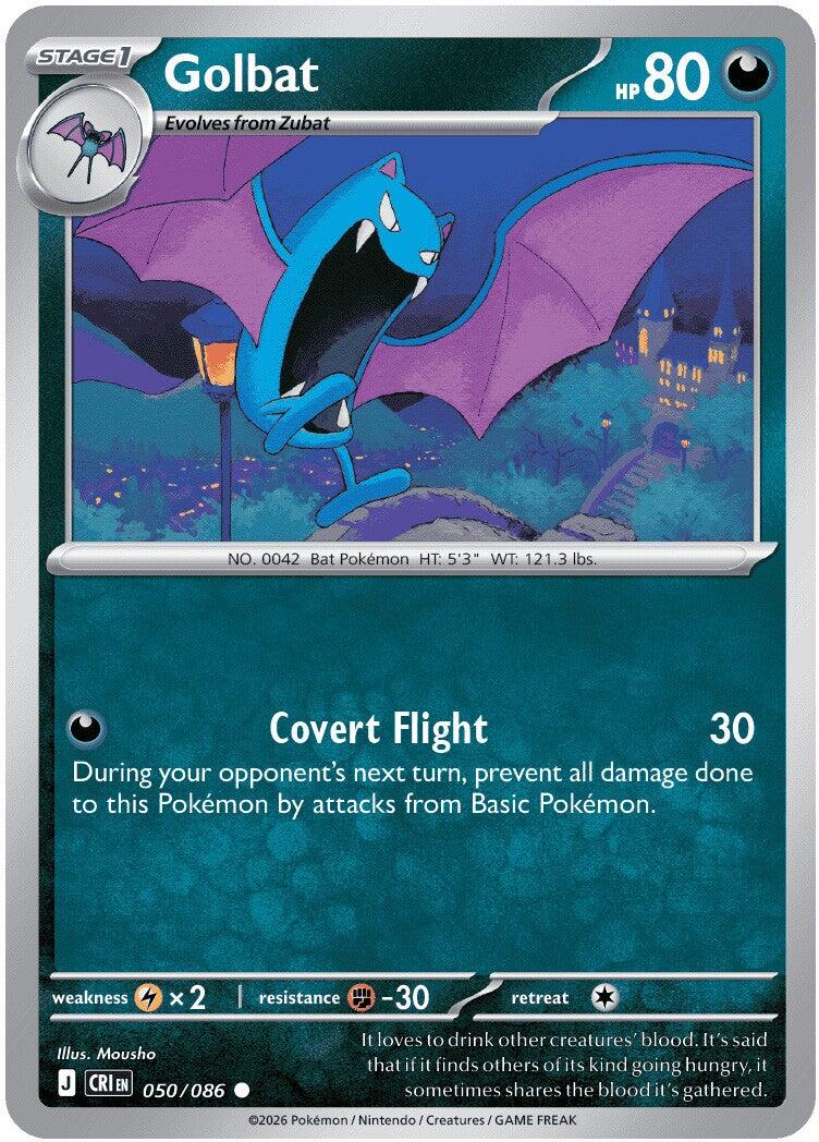 Golbat (050/086) [Mega Evolution: Chaos Rising] | Tabernacle Games