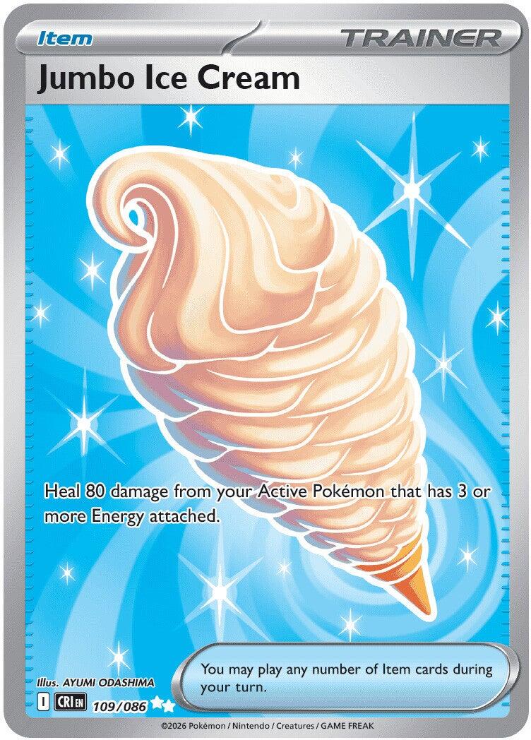 Jumbo Ice Cream (109/086) [Mega Evolution: Chaos Rising] | Tabernacle Games