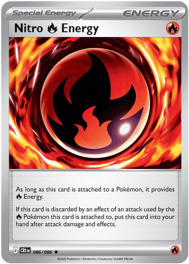Nitro R Energy (086/086) [Mega Evolution: Chaos Rising] | Tabernacle Games