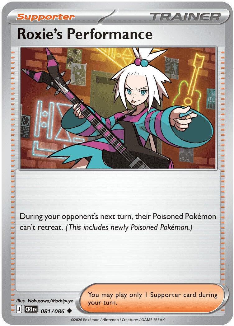 Roxie's Performance (081/086) [Mega Evolution: Chaos Rising] | Tabernacle Games