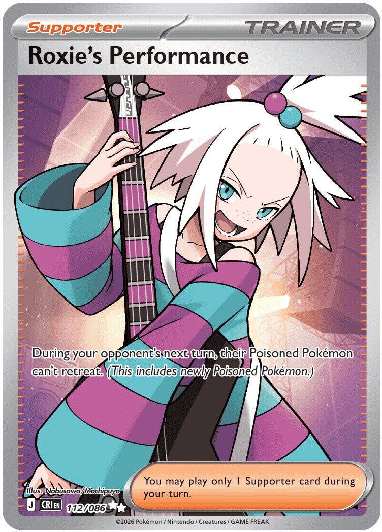 Roxie's Performance (112/086) [Mega Evolution: Chaos Rising] | Tabernacle Games