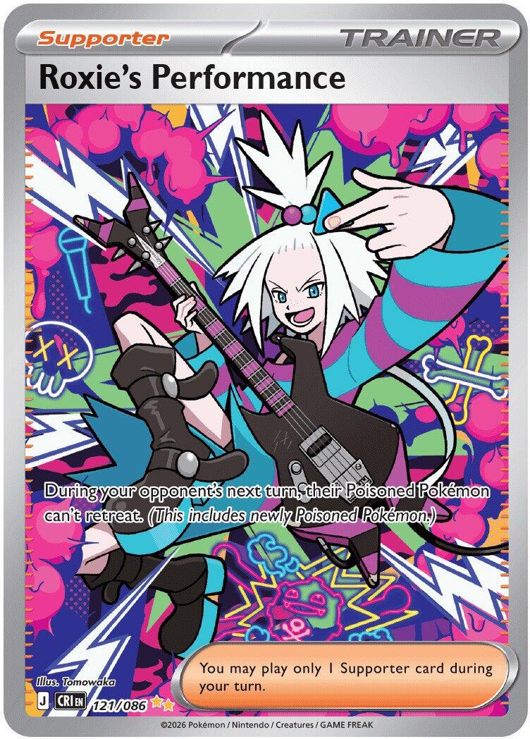 Roxie's Performance (121/086) [Mega Evolution: Chaos Rising] | Tabernacle Games