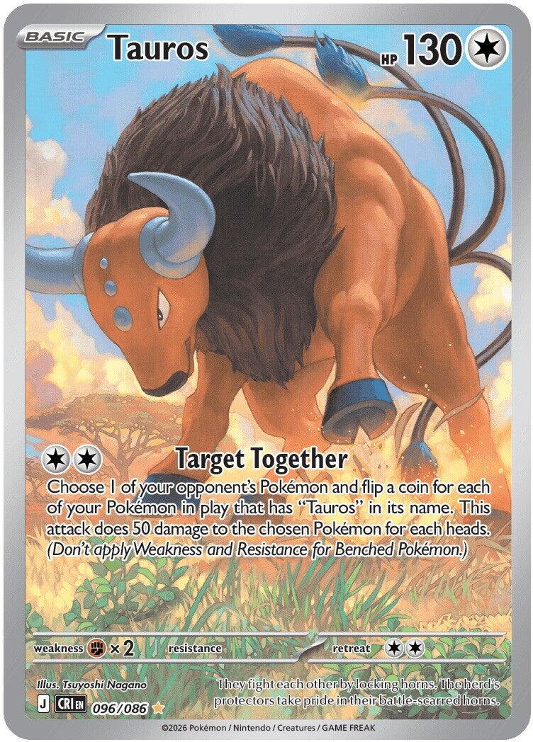 Tauros (096/086) [Mega Evolution: Chaos Rising] | Tabernacle Games