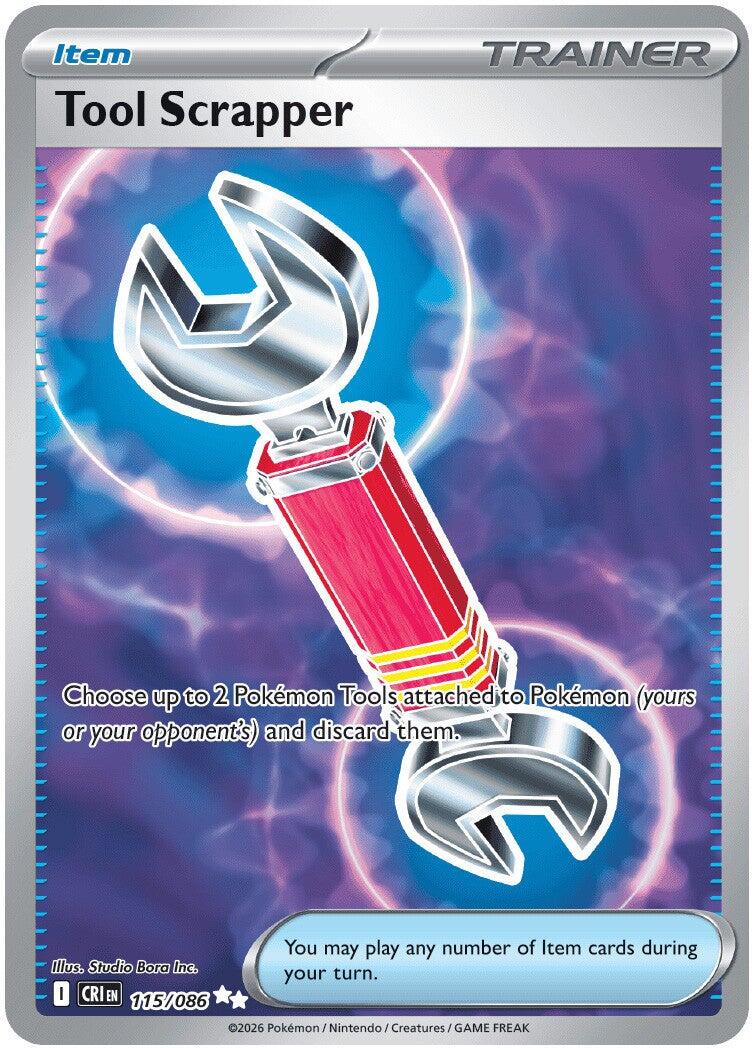 Tool Scrapper (115/086) [Mega Evolution: Chaos Rising] | Tabernacle Games