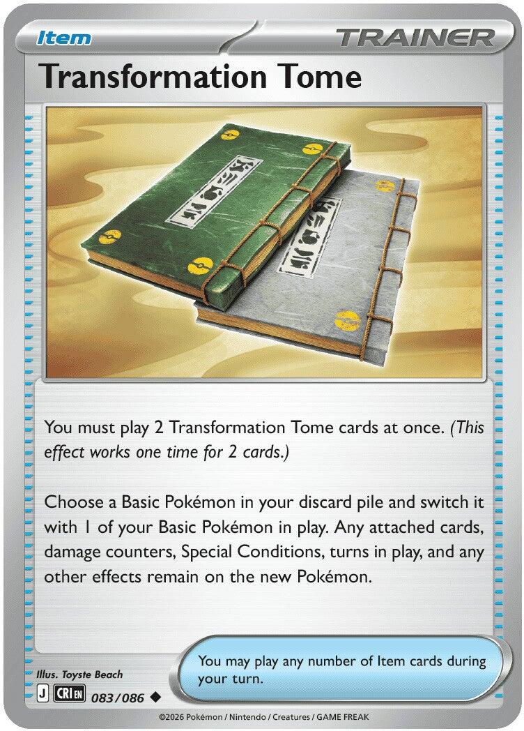 Transformation Tome (083/086) [Mega Evolution: Chaos Rising] | Tabernacle Games