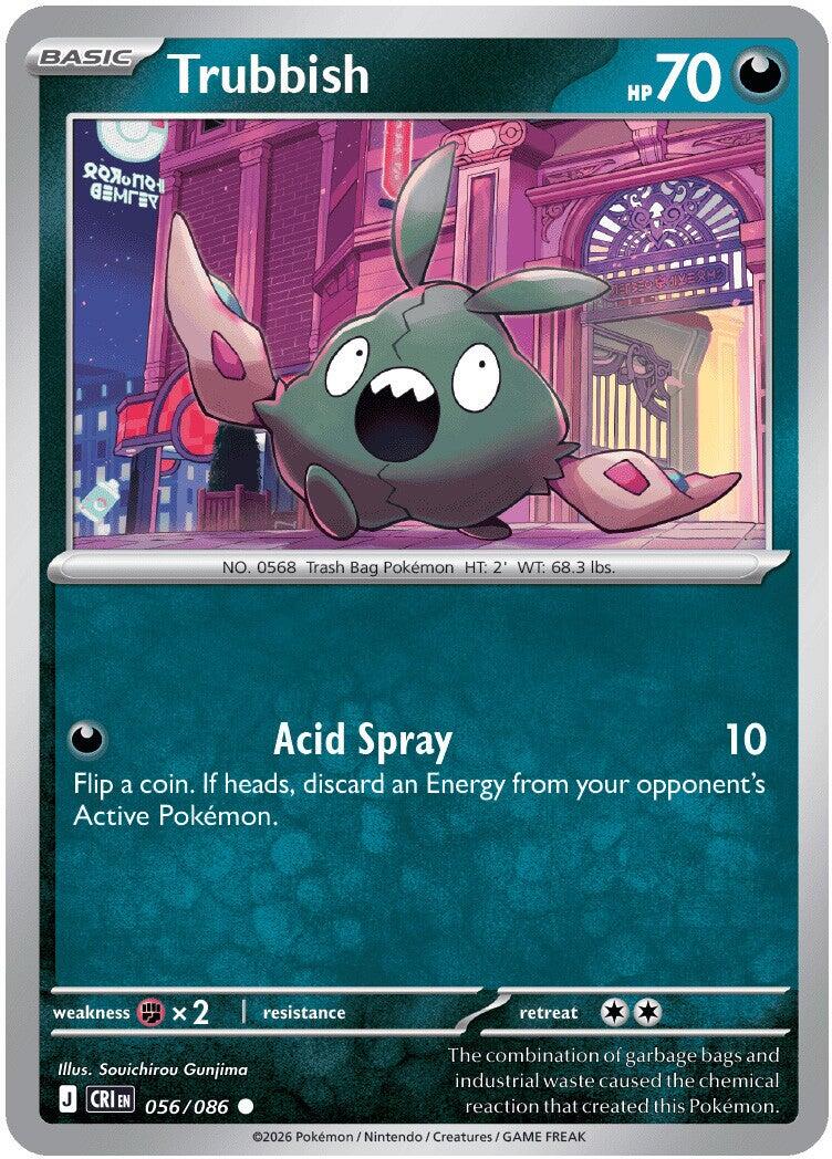 Trubbish (056/086) [Mega Evolution: Chaos Rising] | Tabernacle Games
