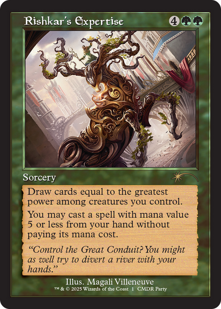 Rishkar's Expertise (Retro Frame) [Wizards Play Network 2025] | Tabernacle Games