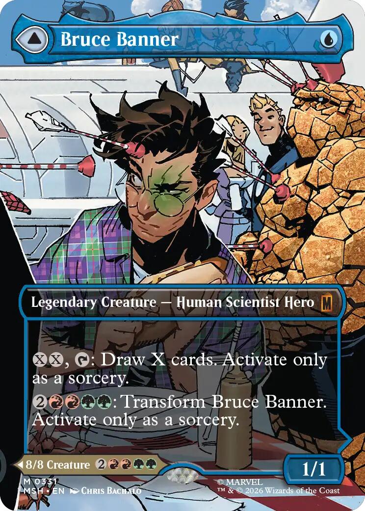 Bruce Banner (Borderless) (0331) [Marvel Super Heroes] | Tabernacle Games